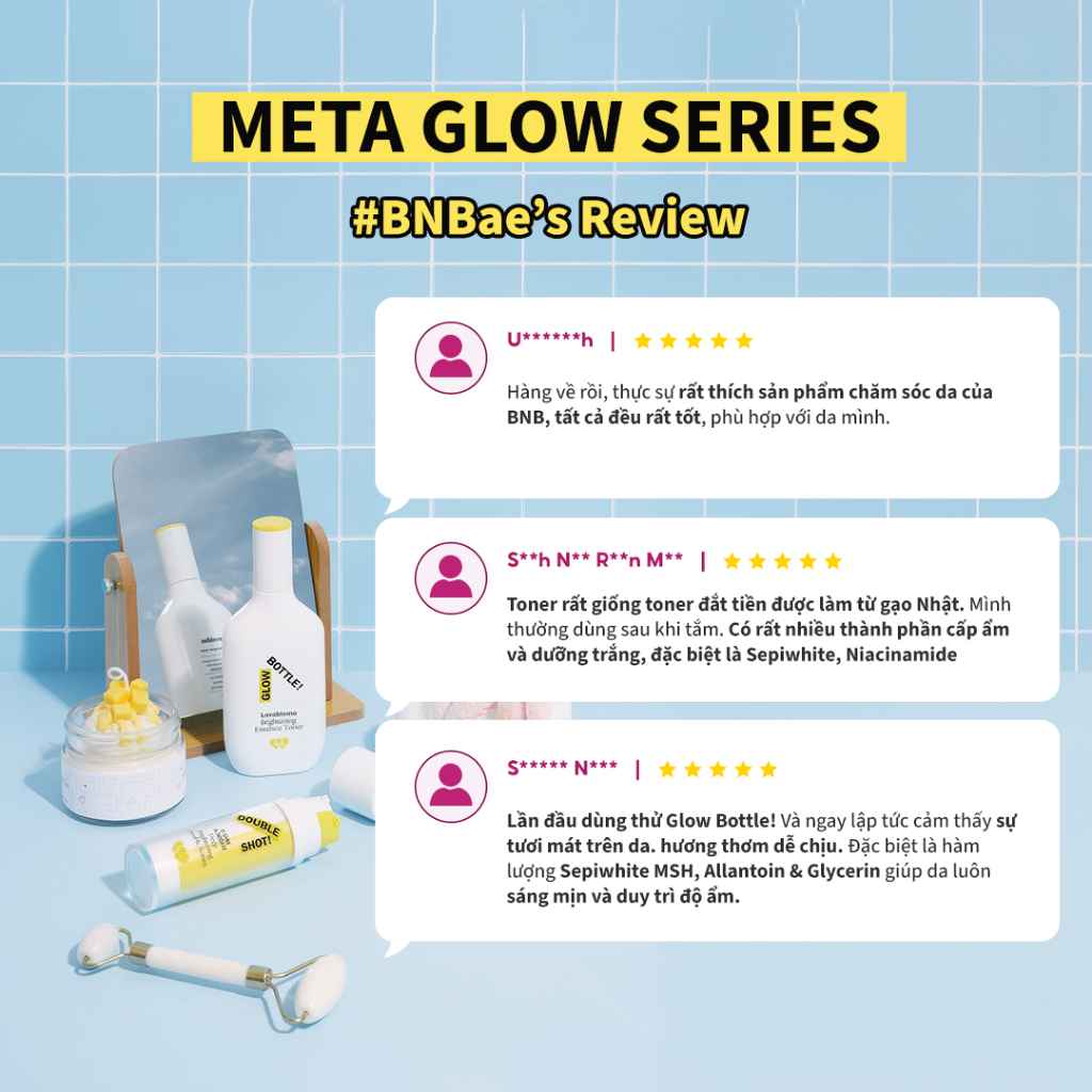 Serum Dng Ngy m Barenbliss Giu Niacinamide Vitamin C,A,E Double shot!  C Day A Night Deep Brightening Double Serum