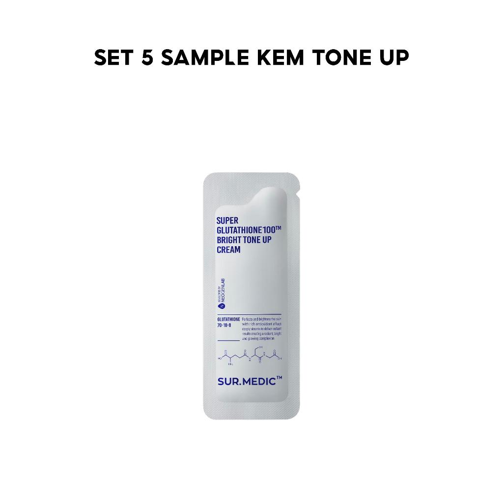 alike glutathione cream Kem Dưỡng Body Sur.Medic + Glutathione 100TM Bright Body Tone Up Cream  150ml May Cosmetic main image 0