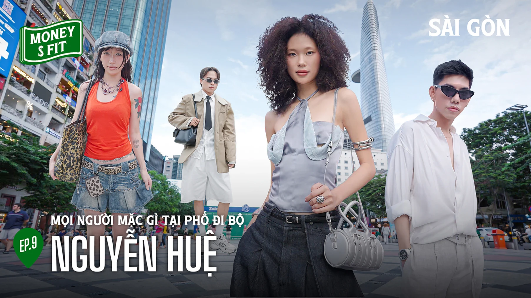 Mọi người mặc gì tại phố đi bộ Nguyễn Huệ? | Money Fit ep.9