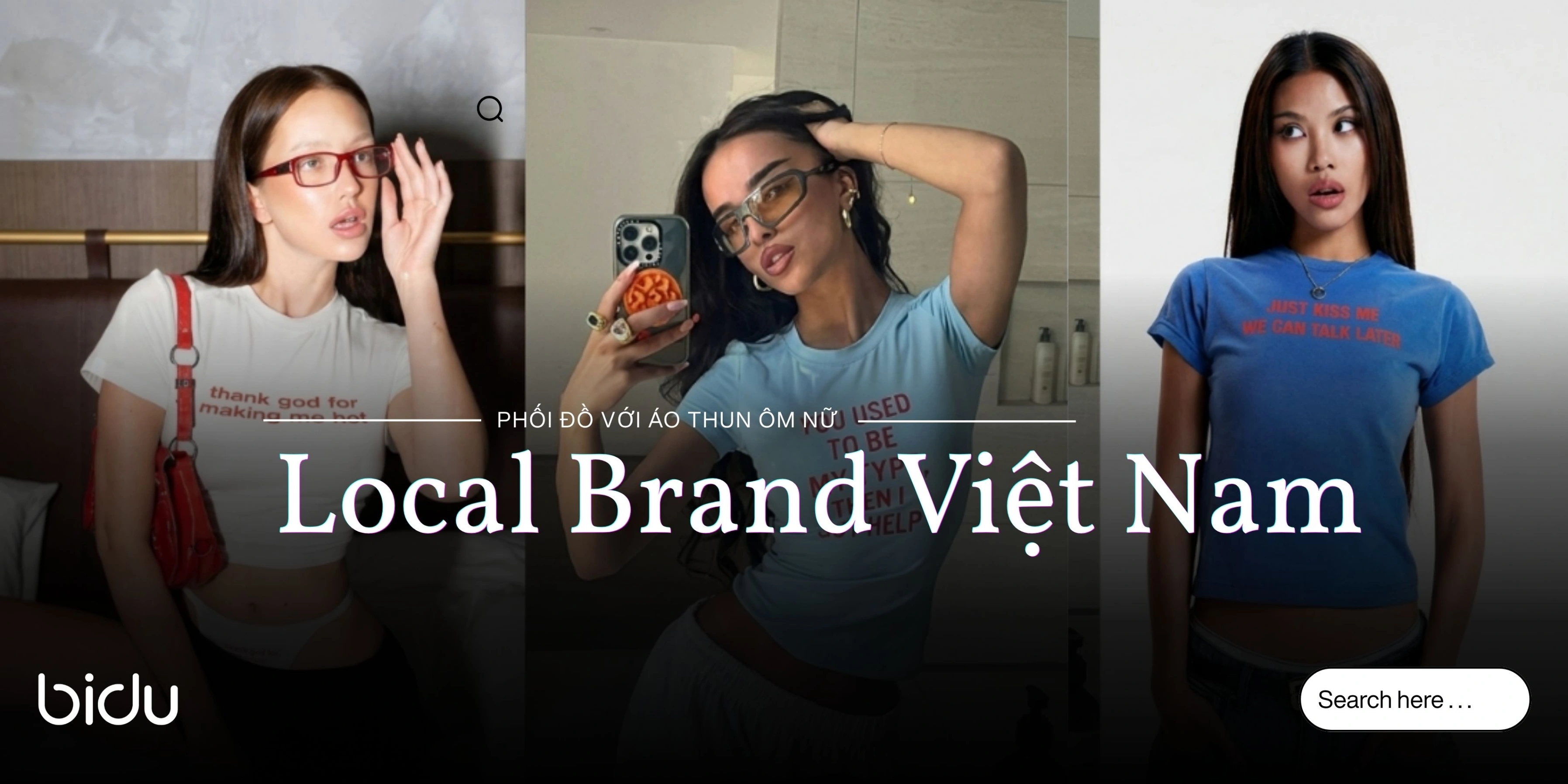 Cách Phối Đồ Với Áo Thun Ôm Nữ Cực Xinh Từ Các Local Brand Việt Nam